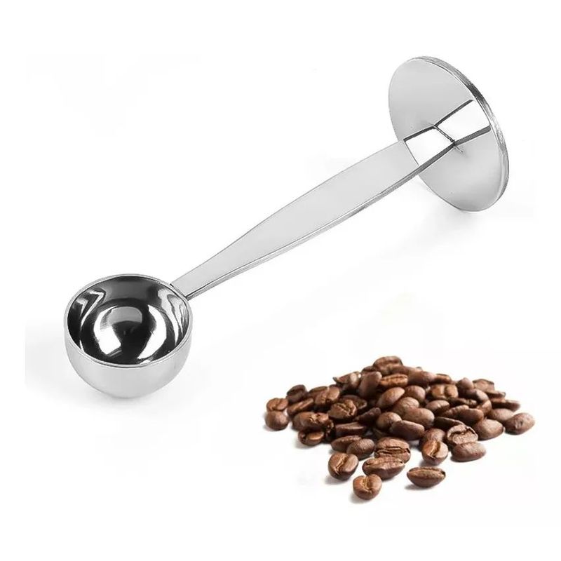 KUANGYE - Cuchara Prensa Para Cafe De Acero Inoxidable 304