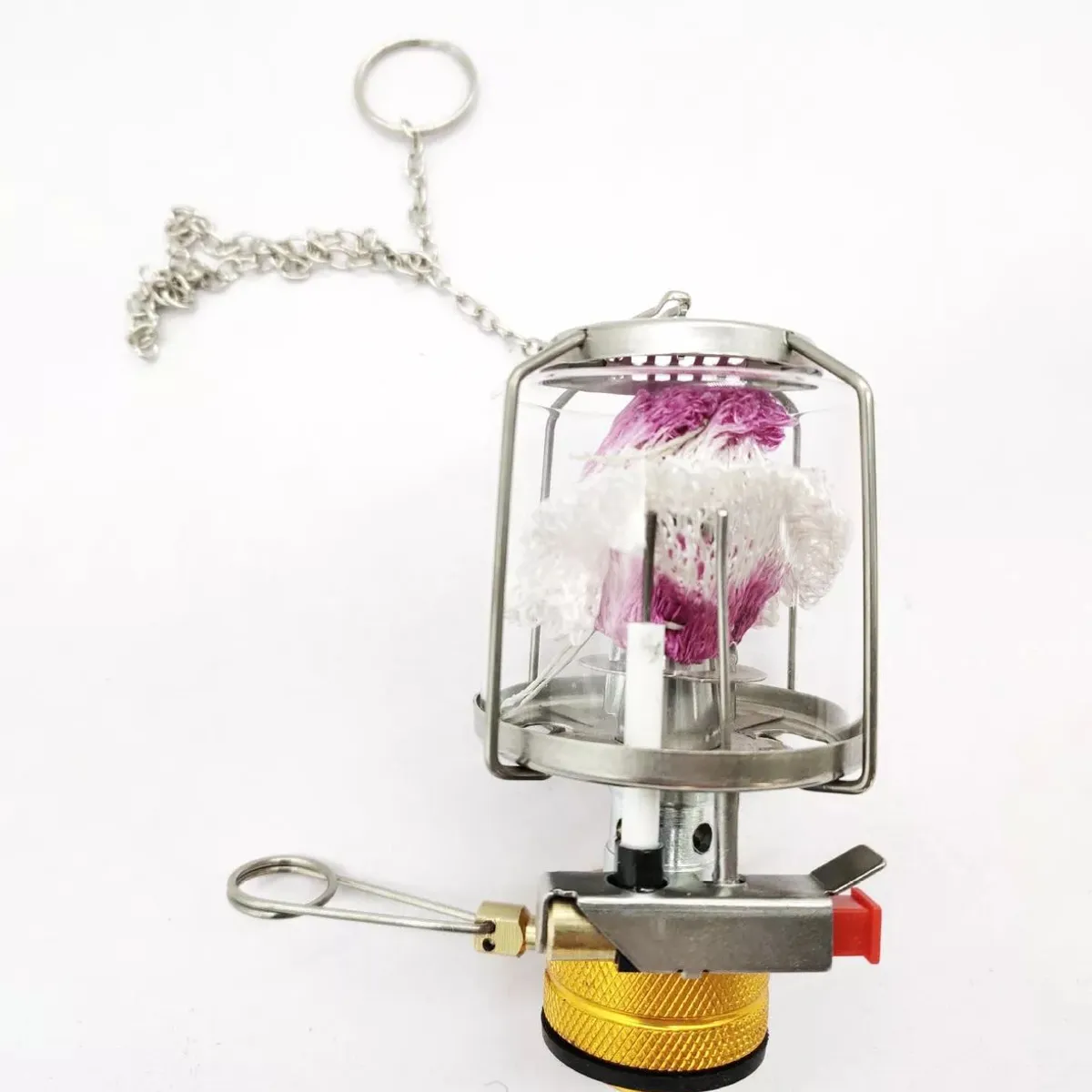 KUANGYE - Mini Linterna De Camping Luz De Gas Tienda Portátil Lámpara