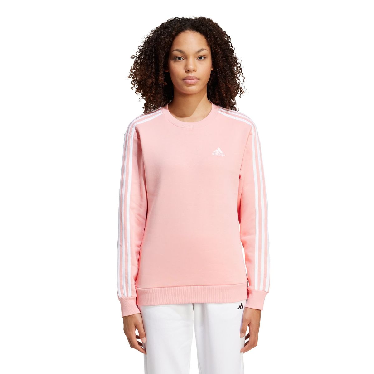 ADIDAS - Polerón Essentials 3 Tiras Tela Fleece