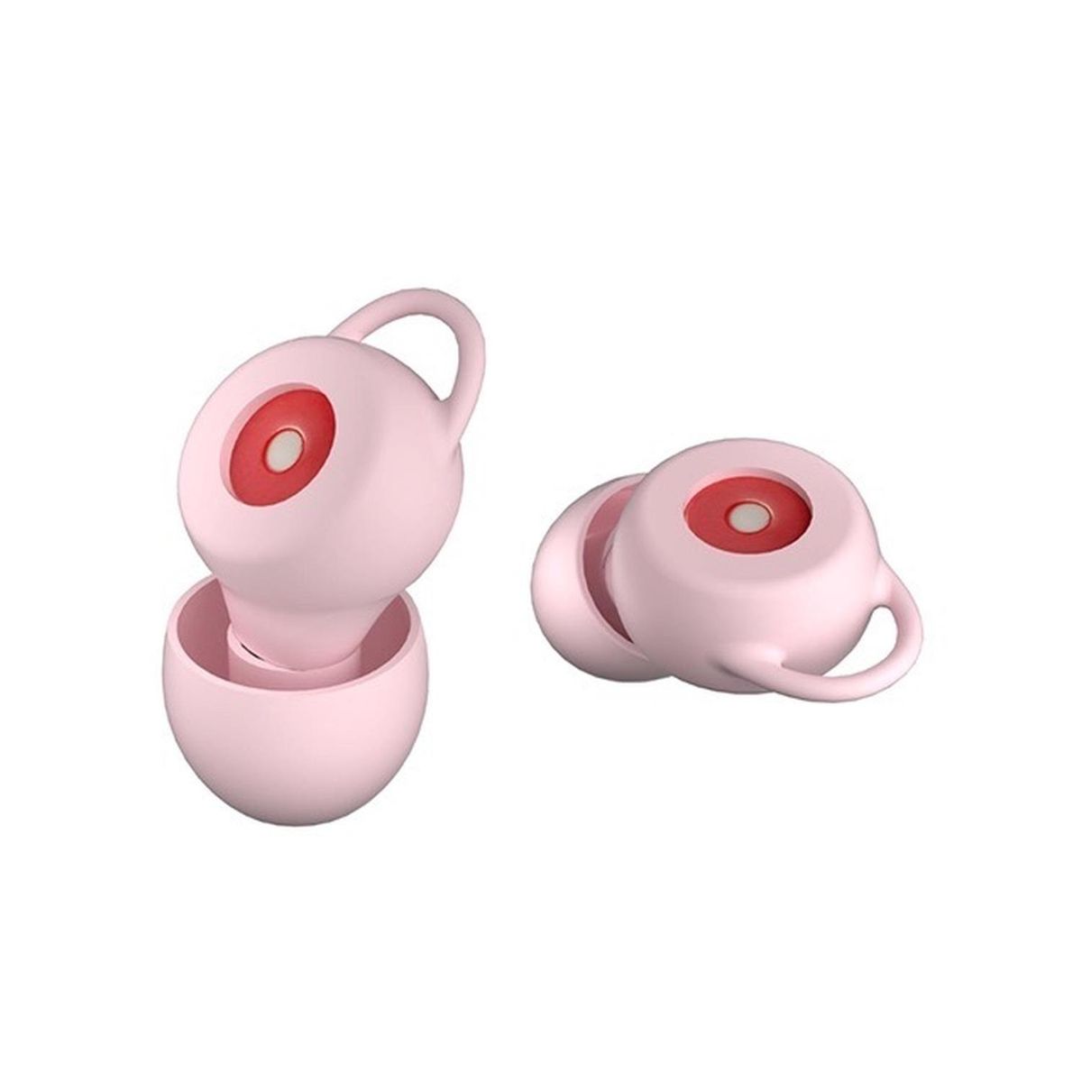WOO EARPLUGS - Woo Earplugs Experience Classics - Tapones Auditivos 20db - Rosa claro