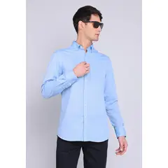 GUY LAROCHE - Camisa Lisa Manga Larga