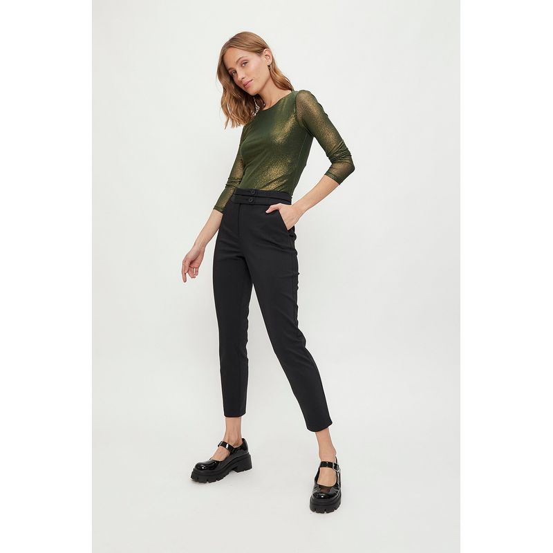 IO - Pantalon Negro Mujer Io
