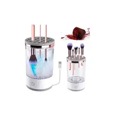 GENERICO - Limpiador Brochas Maquillaje Electrico Cosmetico