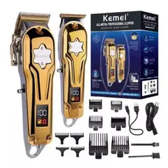 KEMEI - Maquina Cortadora De Pelo Km-2011 Profesional Color - 2011 DORADA