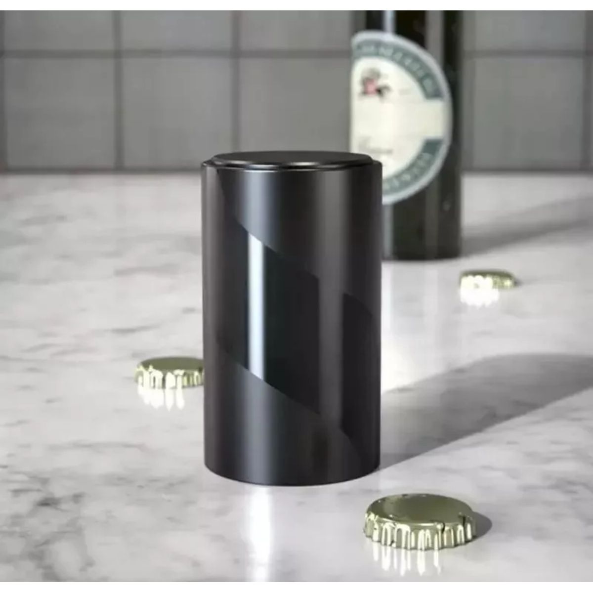 GENERICO - Destapador Botella Abridor De Cerveza Automático Magnético