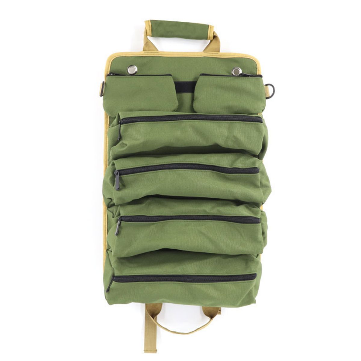 CRUSEC - Bolso Organizador Herramientas Enrrollable De 5 Estuches