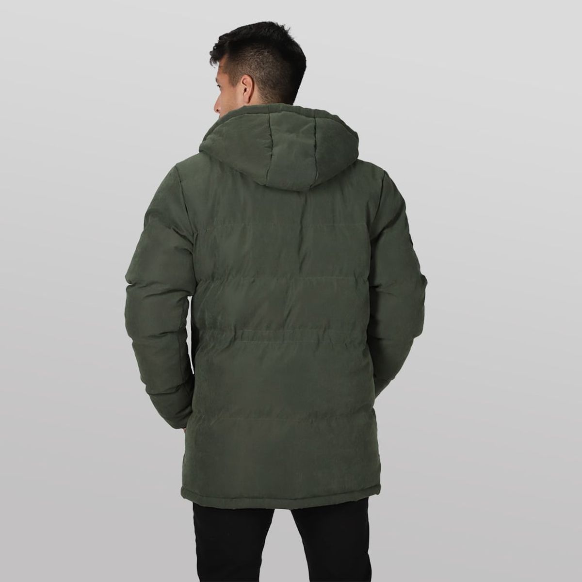 GANGSTER - Chaqueta Canvas Boston Verde Gangster