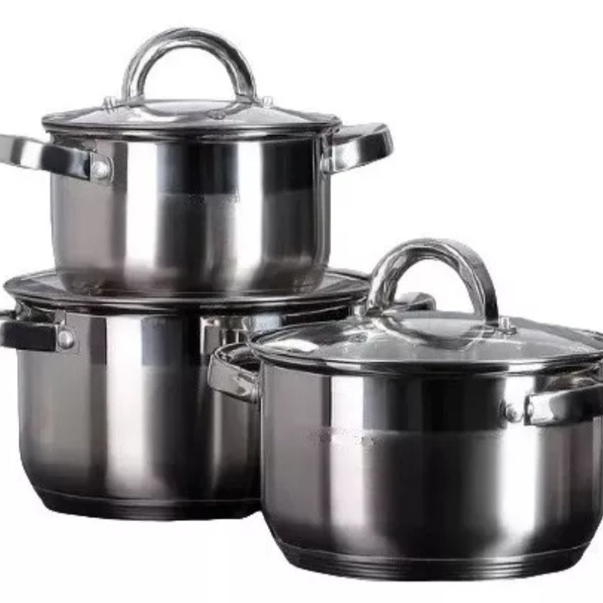 GENERICO - SET OLLAS BATERIA DE COCINA 6 PIEZAS VICALINA VL-485