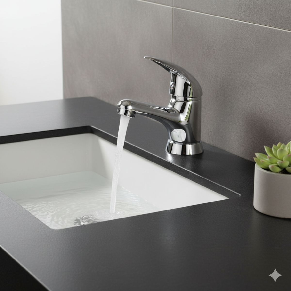 STRETTO - Monomando Llave Grifo Lavatorio Modelo verena