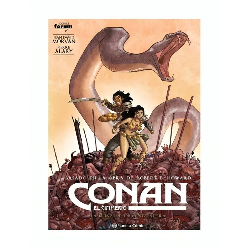 TOP10BOOKS - LIBRO CONAN: EL CIMMERIO Nº 01 / ROBERT E. HOWARD / PLANETA COMICS CHILE