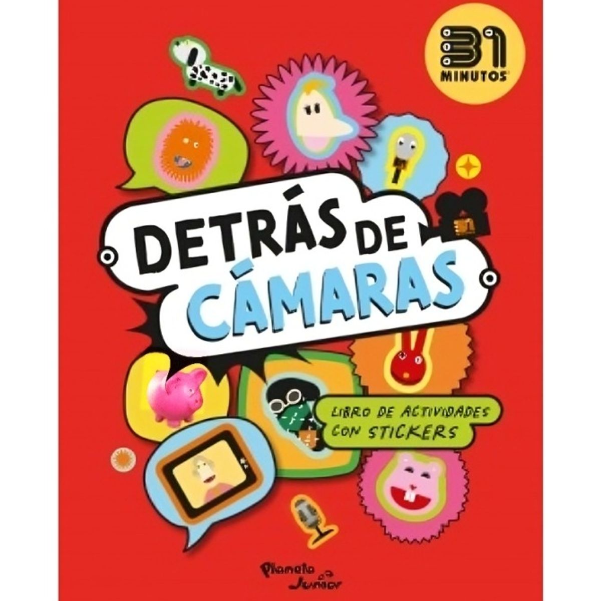 TOP10BOOKS - LIBRO Detrás De Cámaras. Libro De Actividades Con Stickers