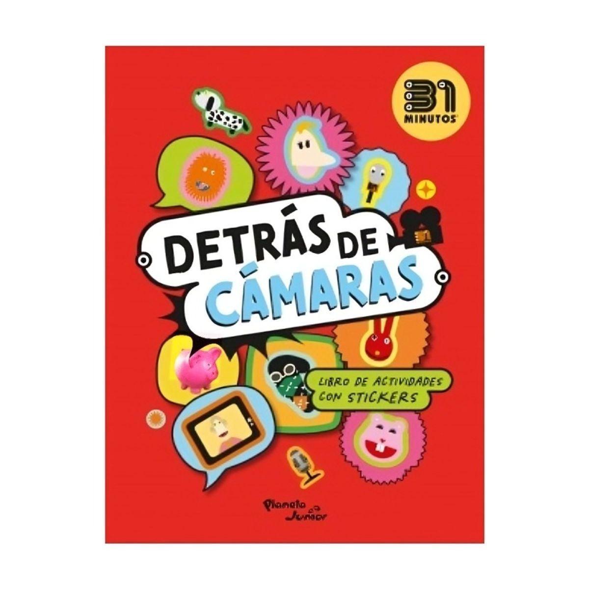 TOP10BOOKS - LIBRO Detrás De Cámaras. Libro De Actividades Con Stickers