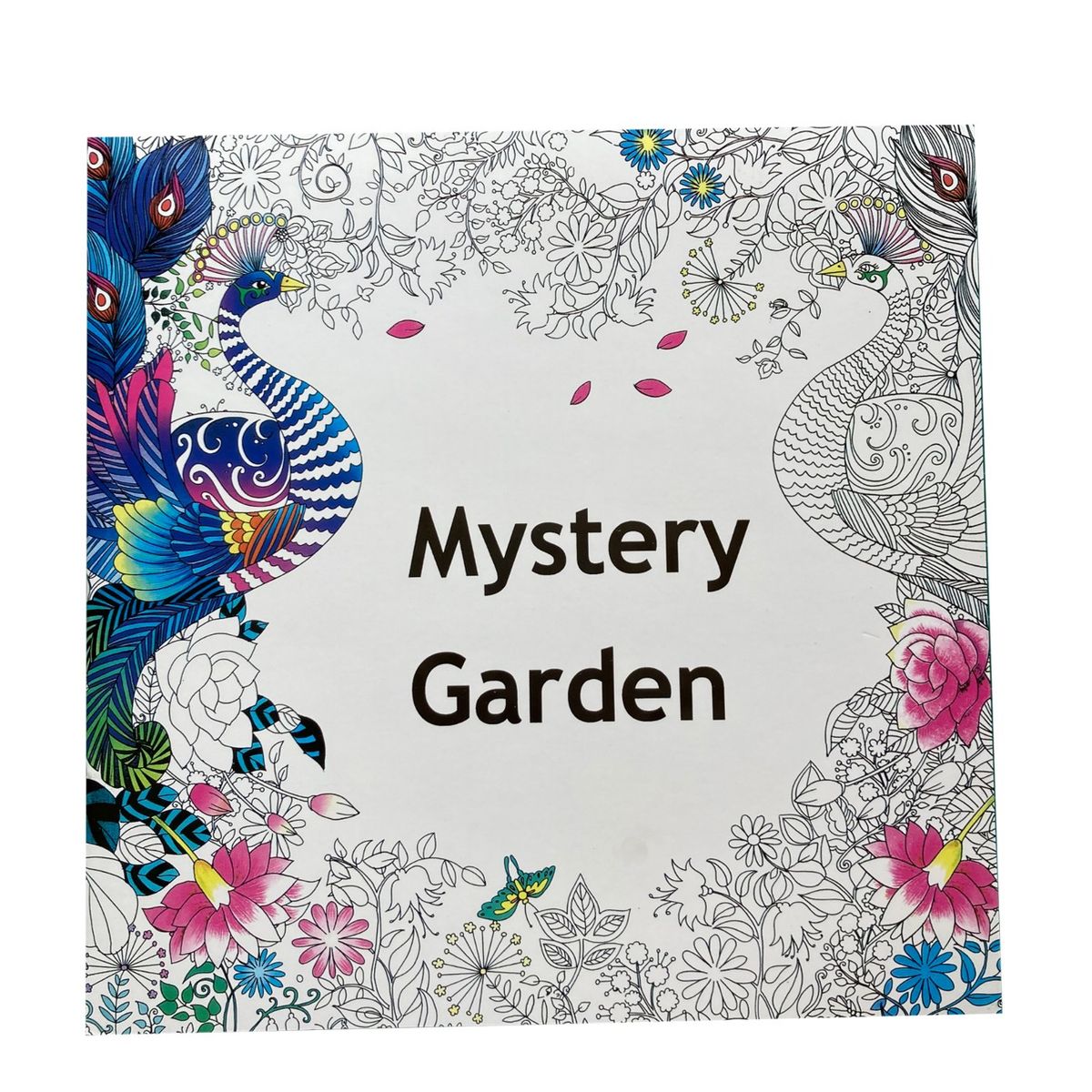 GENERICO - Pack 3 Libros para colorear mandalas + 12 lápices pasteles