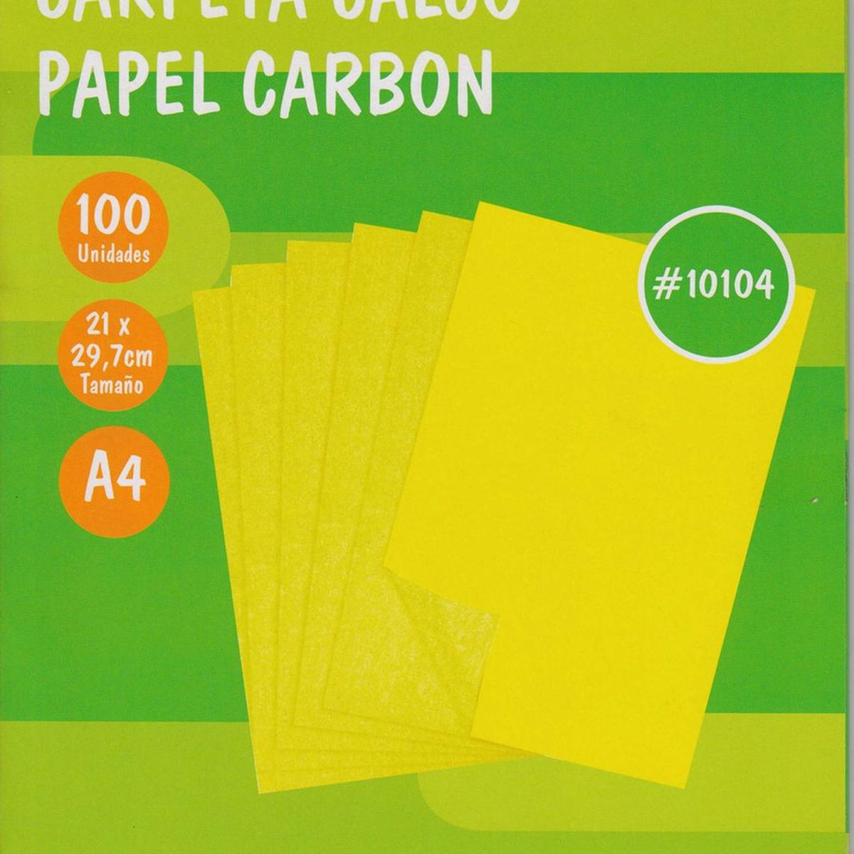 HAND - Papel Calco A4 100 Hojas. Papel Carbón - Rojo