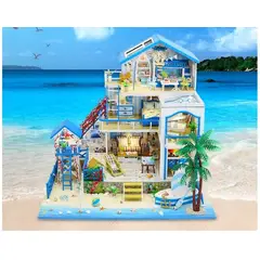 GENERICO - Casa 3D para armar Mar Egeo romántico