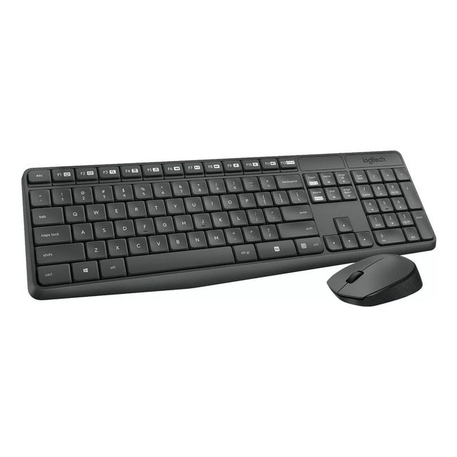 LOGITECH - Kit Teclado y Mouse Inalámbrico Logitech MK235