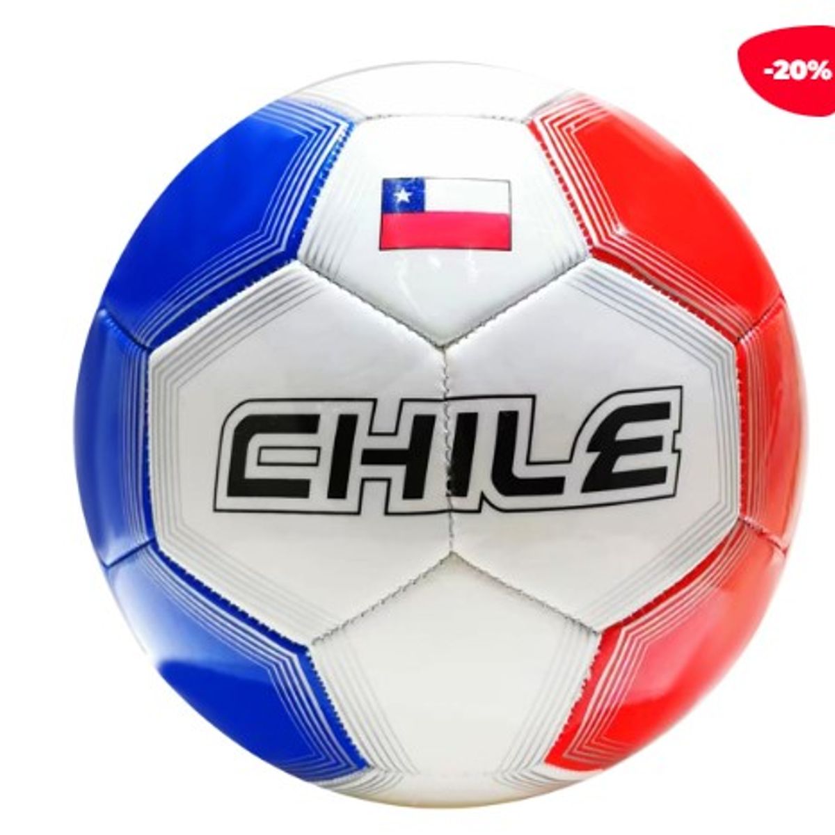 GENERICO - Balon De Futbol Chile Fiestas Patrias