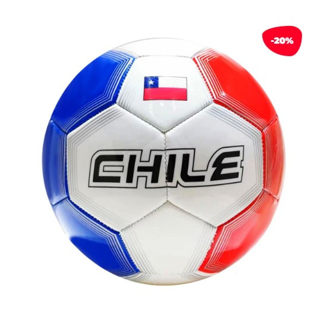 GENERICO - Balon De Futbol Chile Fiestas Patrias