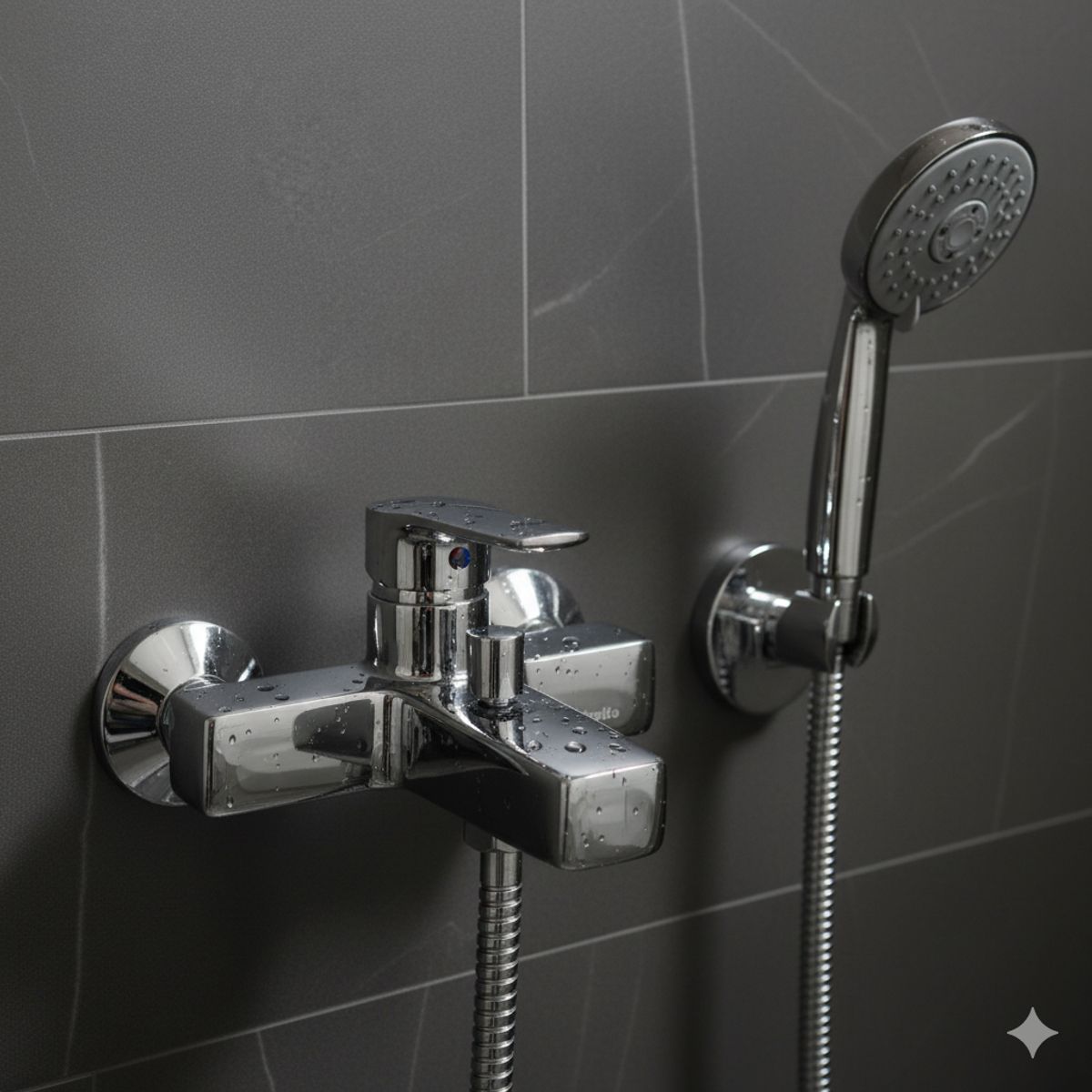 STRETTO - Monomando Llave Grifo Para Tina Ducha Modelo Napoles Stretto