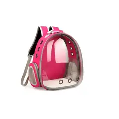 GENERICO - Mochila Bolso Transportes Transparente Mascotas Red