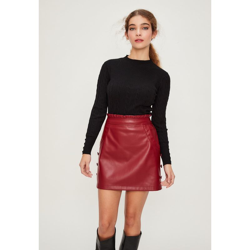 IO - Sweater Negro Mujer Io