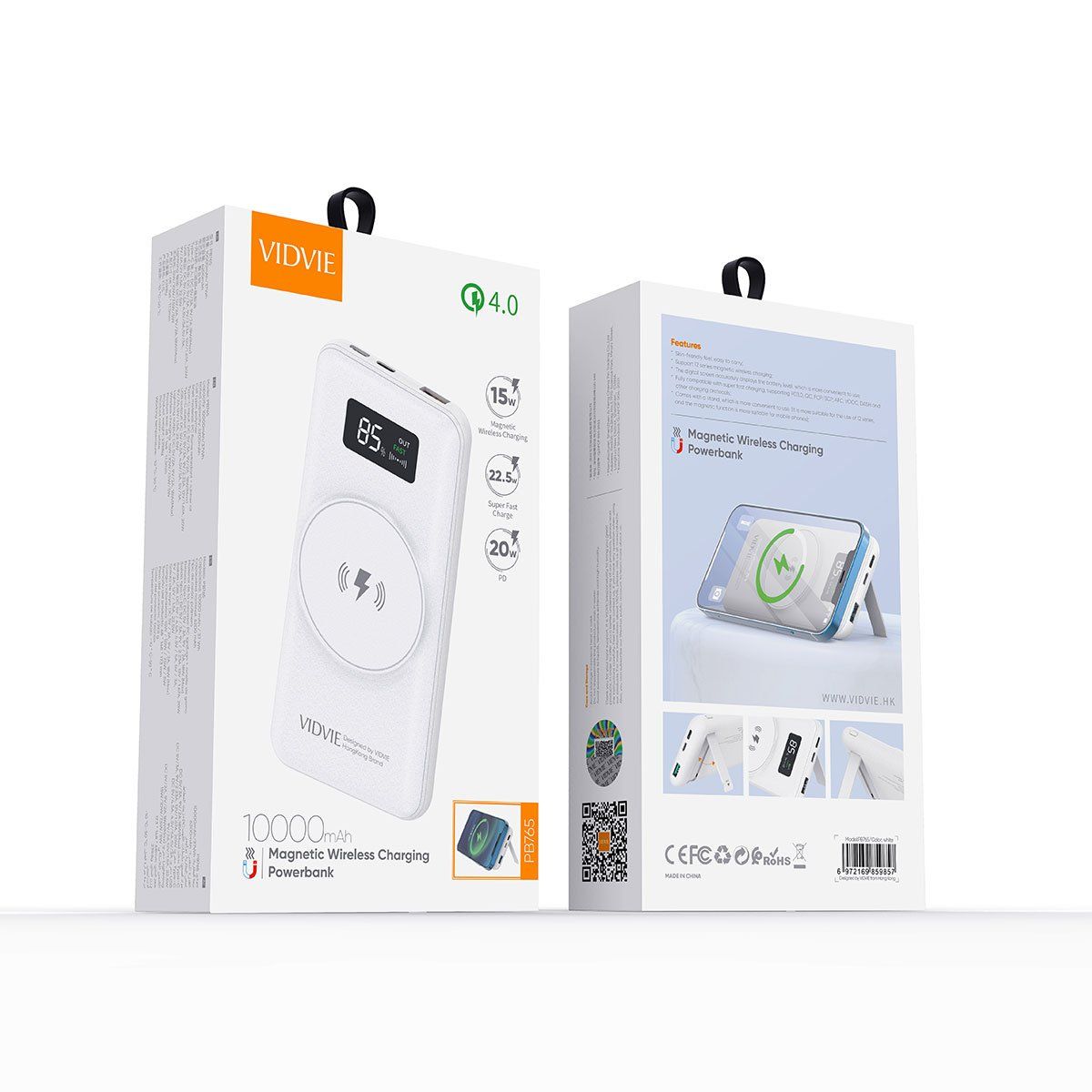 GENERICO - Powerbank Portátil Vidvie 10000mah PB765