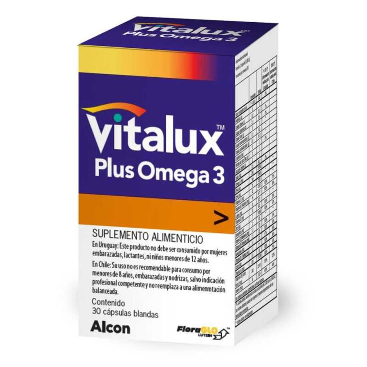 GENERICO - Vitalux Plus Omega 3 Cap X 30