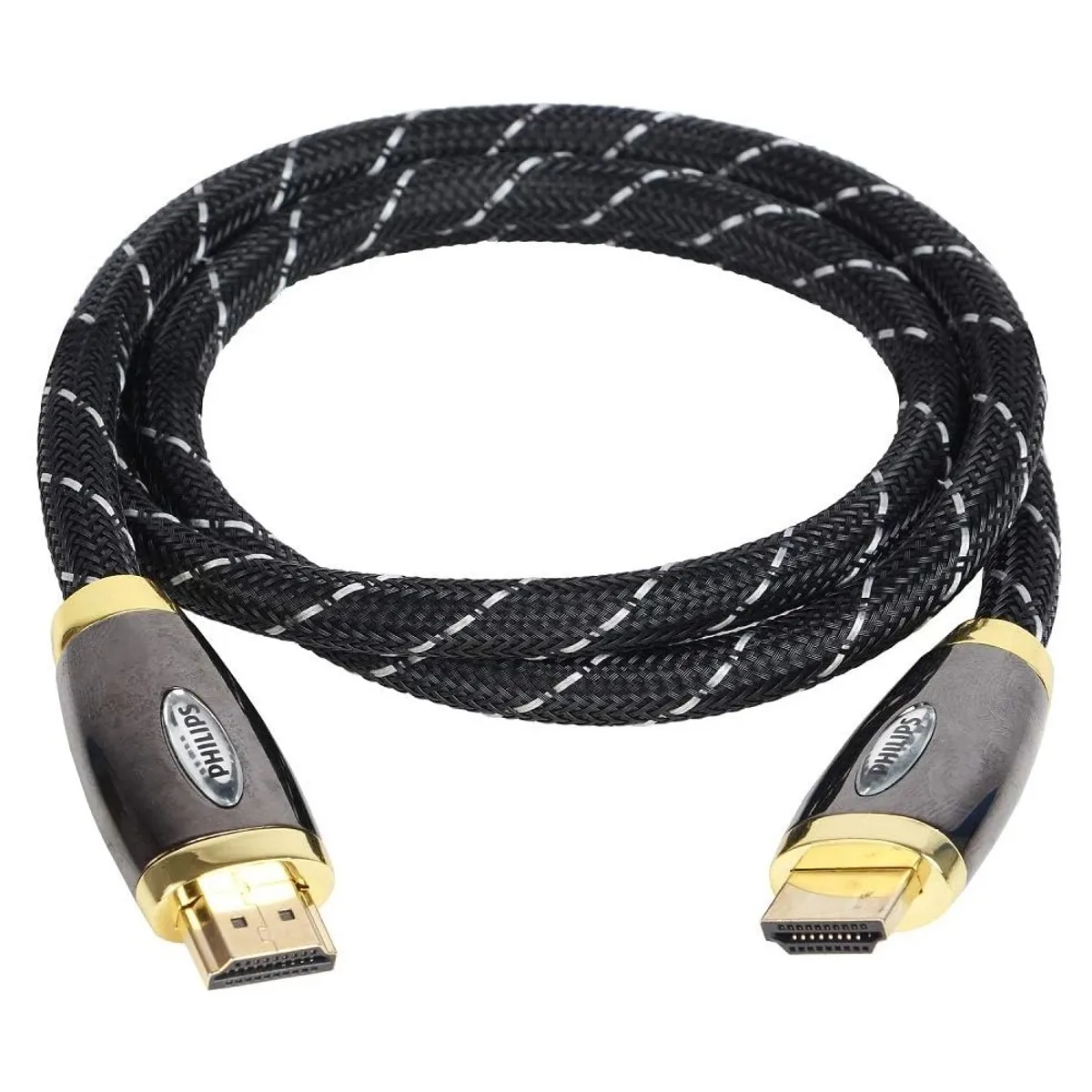 PHILIPS - Cable HDMI Philips Trenzado 0.9 mt 4K Full HD