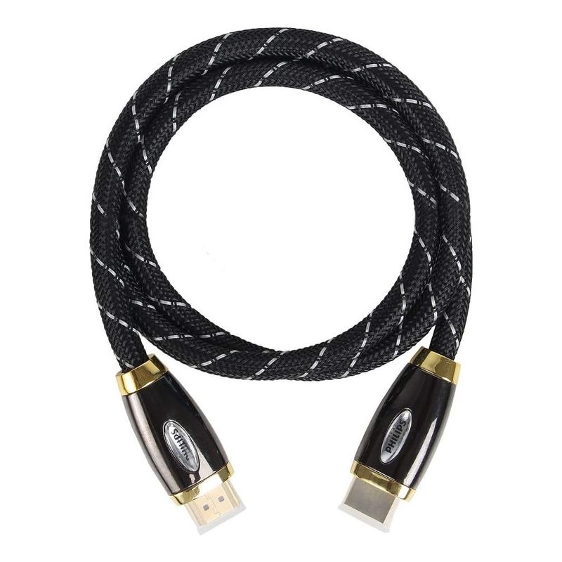 PHILIPS - Cable HDMI Philips Trenzado 0.9 mt 4K Full HD