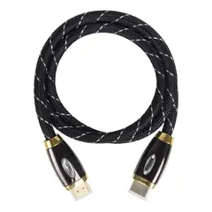 PHILIPS - Cable HDMI Trenzado 0.9 mt 4K Full HD
