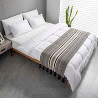 Piecera de Algodon-Lino Flecos 60x210 cm