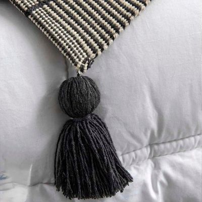 Imagen 2 del producto Piecera de Algodon-Lino Flecos 60x210 cm