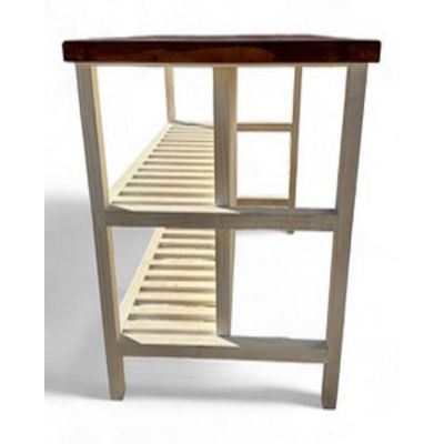 Imagen 2 del producto ISLA RUSTICA DE COCINA COLOR BLANCO ALBAYALDE