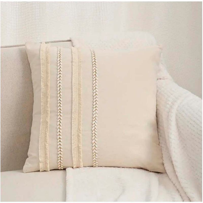 GENERICO - Pack de Fundas De Cojin Decorativa Diseño Boho 45x45 Cm