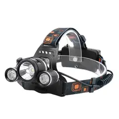 TECNOLAB - Linterna Tipo Cintillo Led Cree Recargable TL303