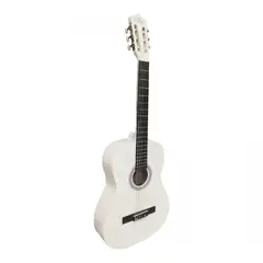 SEVILLANA - Guitarra Con Alma Y Funda Blanca 39 975cms
