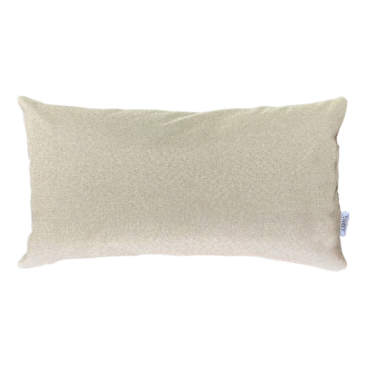 ELIZABETH PEPER - Cojín Decorativo diseño Lino Beige Tokyo 50x30 Relleno