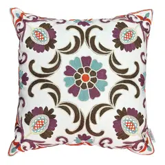 ELIZABETH PEPER - Funda Cojin Decorativo Diseño Jaipur Morado 45x45