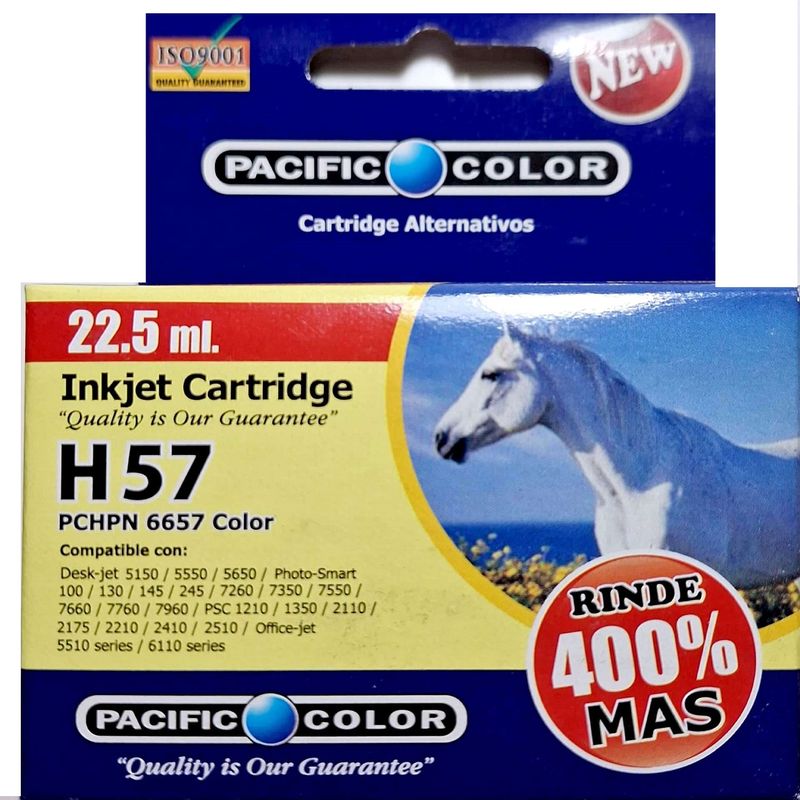 PACIFIC COLOR - Tinta Alternativa para HP 57 XL Color