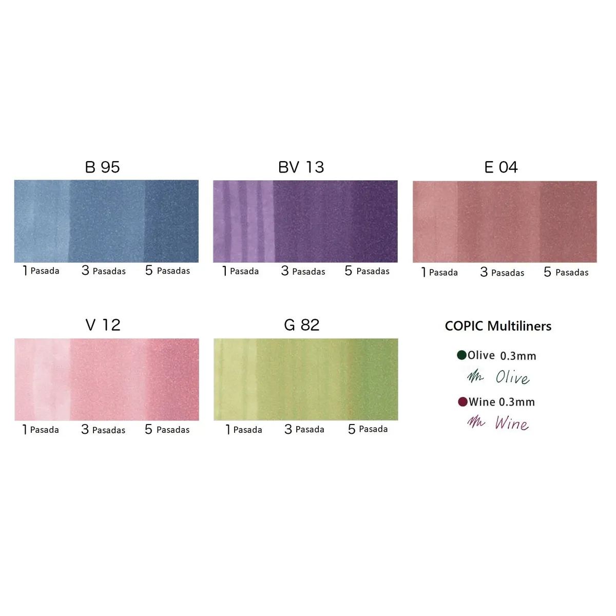 GENERICO - Copic Set 7 Nature Naturaleza Doodle