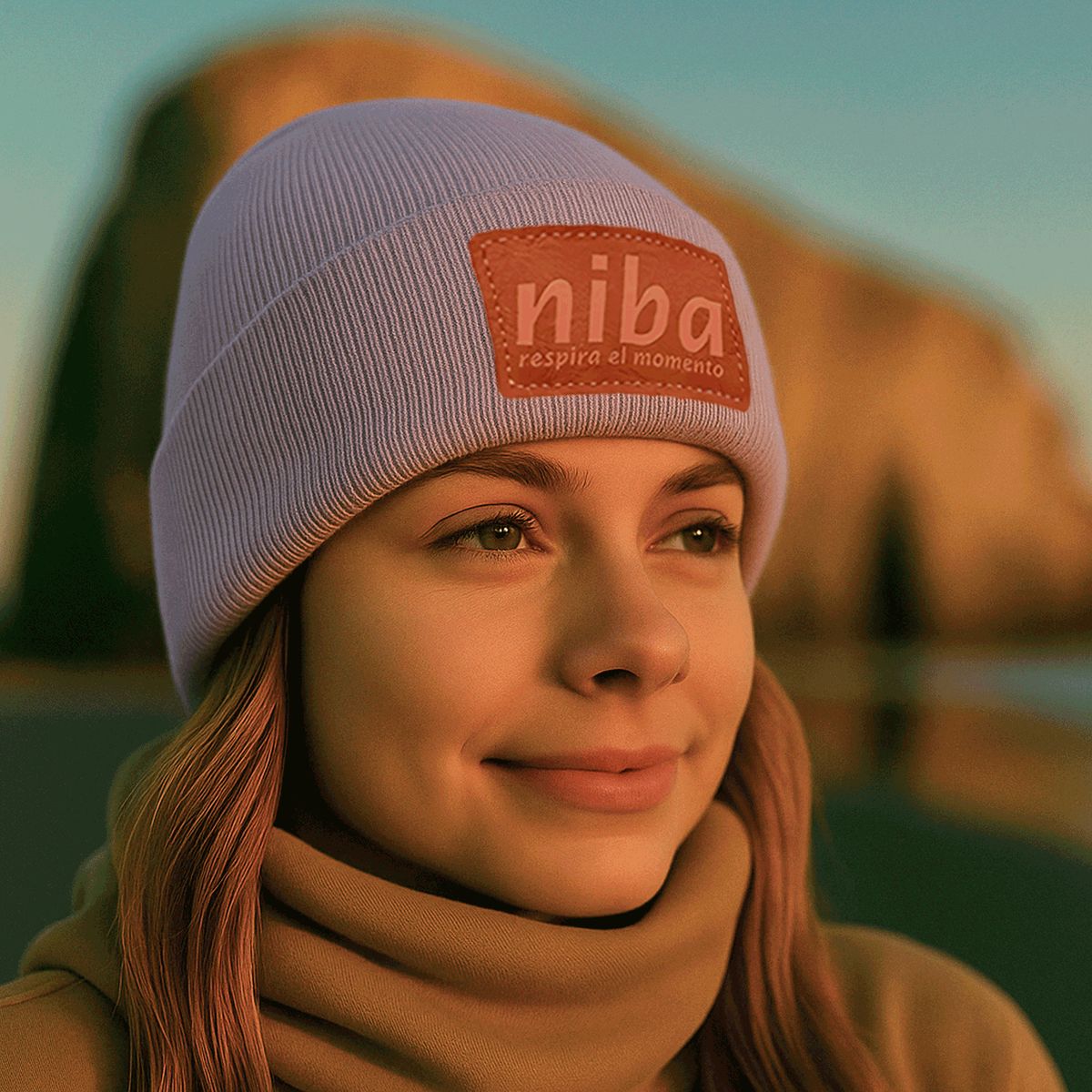 NIBA - Gorro Lana Los Maquis Blanco Niba