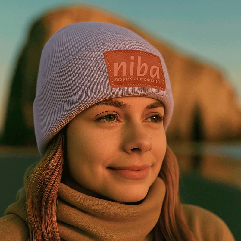 NIBA - Gorro Lana Los Maquis Blanco Niba