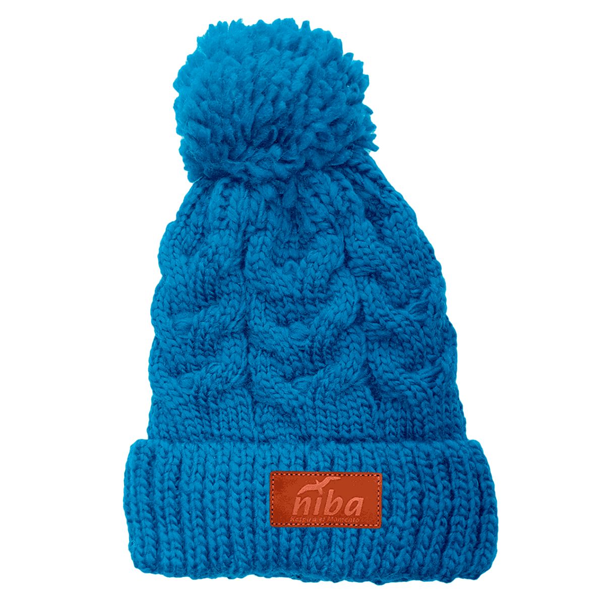 NIBA - Gorro Lana Yacal Azul Oceano Niba