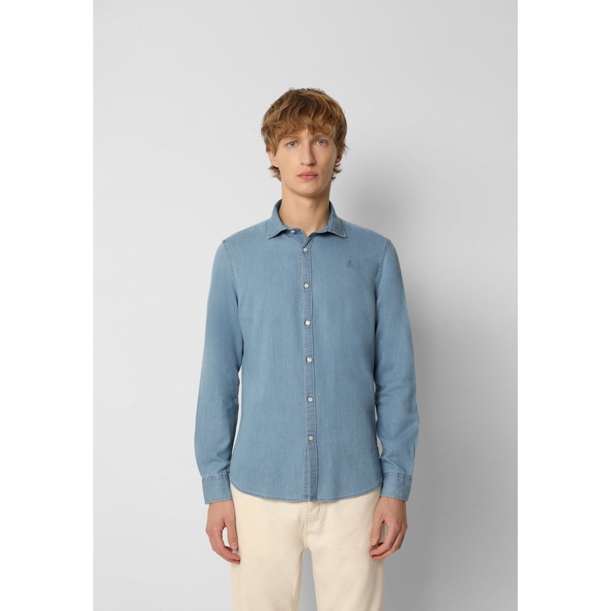 SCALPERS - Camisa Denim Básica Denim