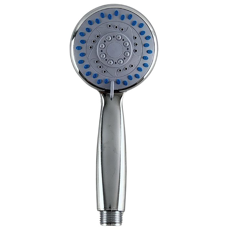 GENERICO - Cabezal Ducha Tipo Telefono 2 Modos Ajustable Ahorro Agua