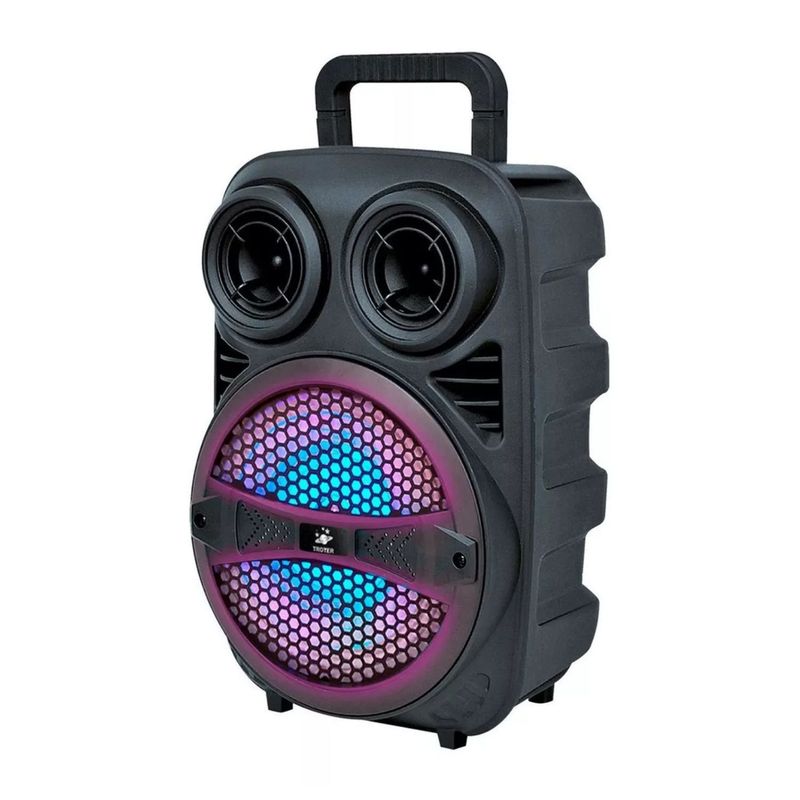 IMPORTCLICK - Parlante Karaoke Bluetooth Con Micrófono Control Remoto