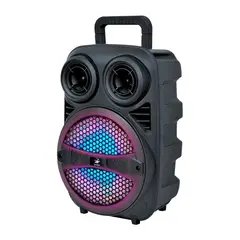 IMPORTCLICK - Parlante Karaoke Bluetooth Con Micrófono Control Remoto