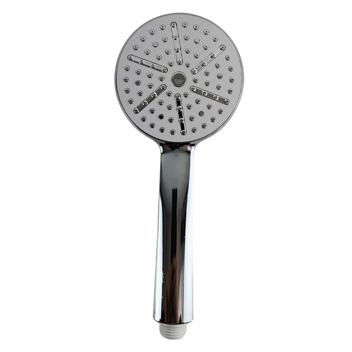 GENERICO - Cabezal Ducha Redondo Flujo Fijo Mango Ergonomico Ahorro Agua