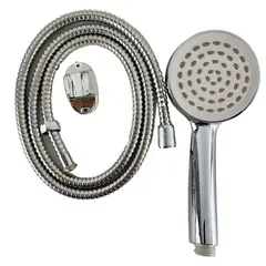 GENERICO - Pack Manguera Flexible 150cm Soporte Mango Ducha