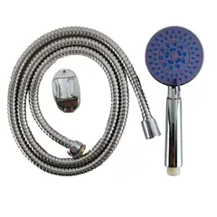 GENERICO - Kit Ducha Telefono Europeo Cabezal Grande Con Flexible 150cm